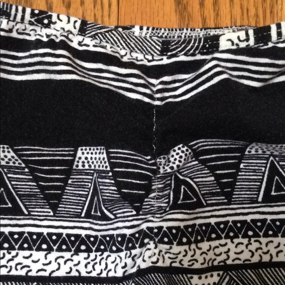 American Apparel Patterned Strapless Bodysuit - Picture 2 of 4